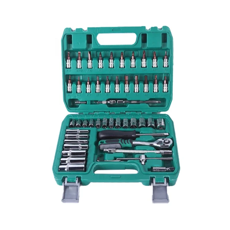 LB High Strength Hand Tool Kit Ratchet & Sockets Set for Home Maintenance Plastic MOQ 1 Set Manual Power Source for Repair Use