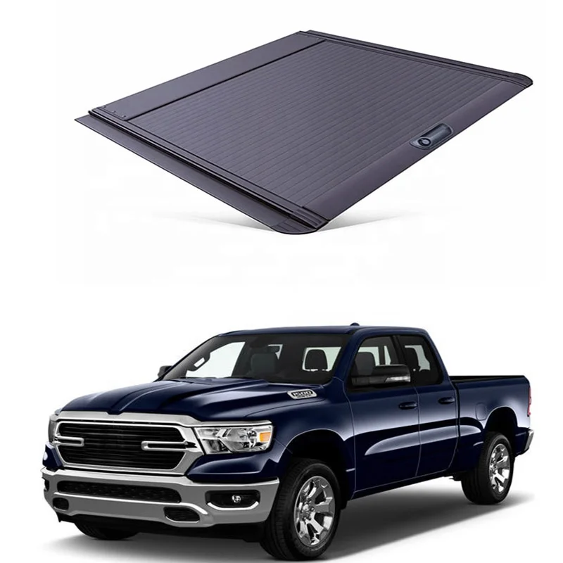 

High Quality Pickup Retractable Hard Tonneau Cover roller shutter Roller Lid for Dodge Ram 1500