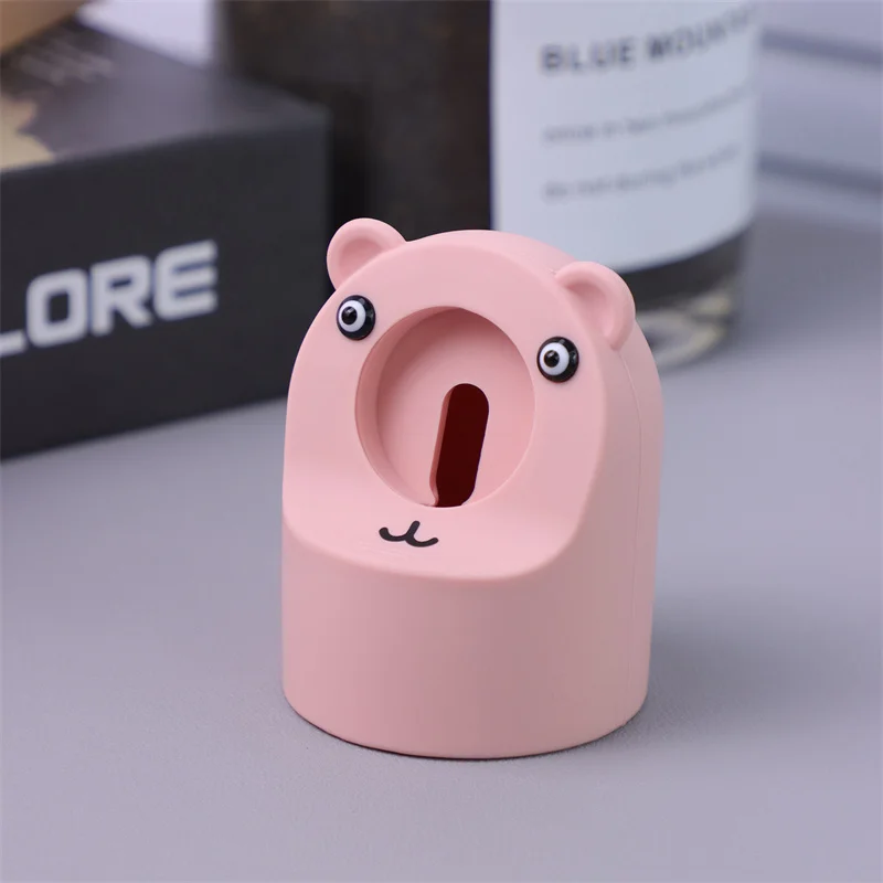 Supporto per caricabatterie in Silicone per Apple Watch 8 7 6 5 4 IWatch 3 2 supporto per Dock di ricarica Cute Bear Pattern Keeper staffa accessorio di Base