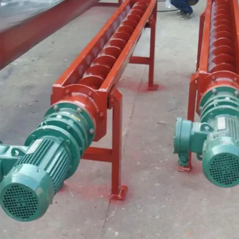 Shaftless screw conveyor, grain ore and sand conveying equipment, U-shaped screw conveyor 5