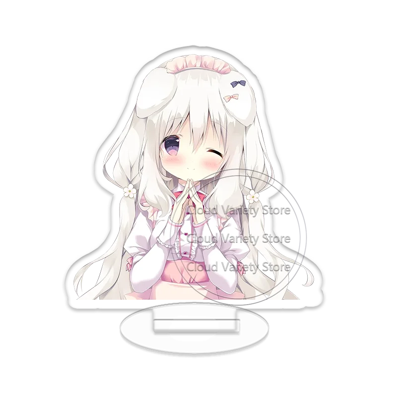 Amairo Chocolate Girl Anime Figure Ornament Stand Collectible Ichigo Cat Girl Chieri Mikuri Game Decor Accessories Birthday Gift view 3
