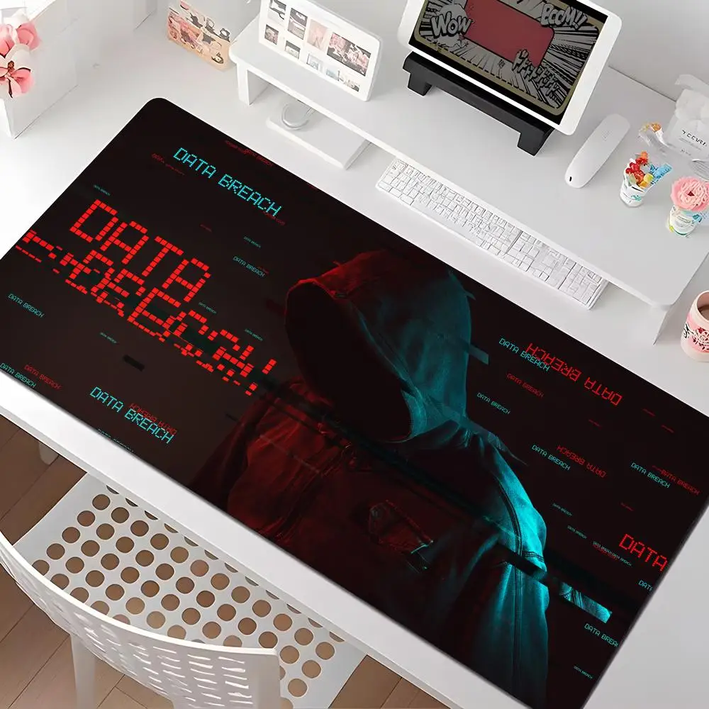 

Hacker Mouse Pad Multiple Sizes Large Square Computer Office Game Table Mats Rubber Anti-slip Mousepads