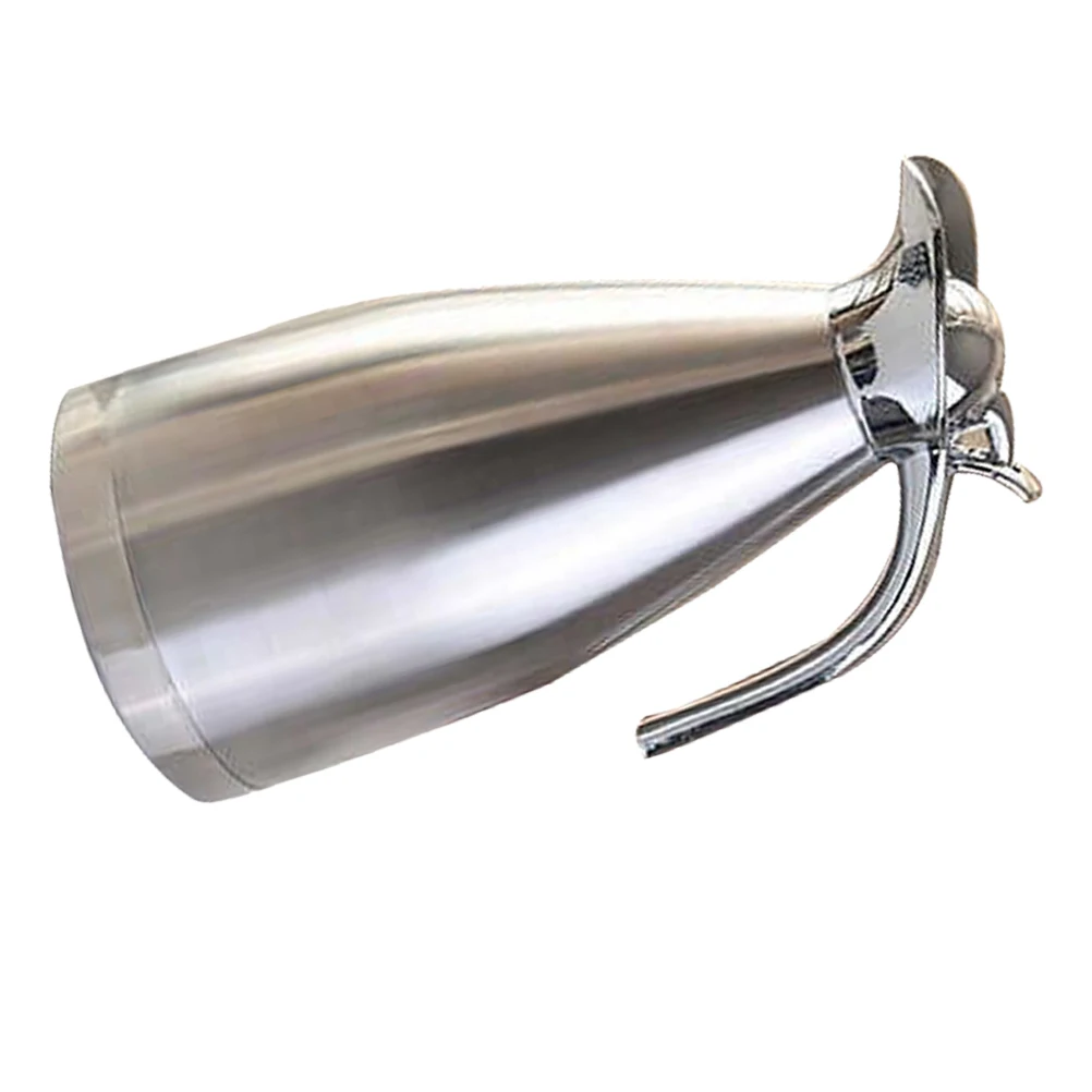 

2L Silver Stainless Steel Vacuum Pot Insulated Coffee Tea Beverage Jug Leak-Proof Household Warm Keeping Kettle Stylish