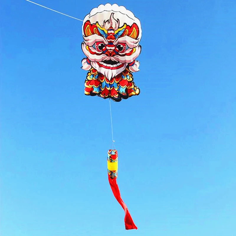 

free shipping lucky lion kite flying for adults traditional kite professional kite inflatable factory koi cometas de viento fun