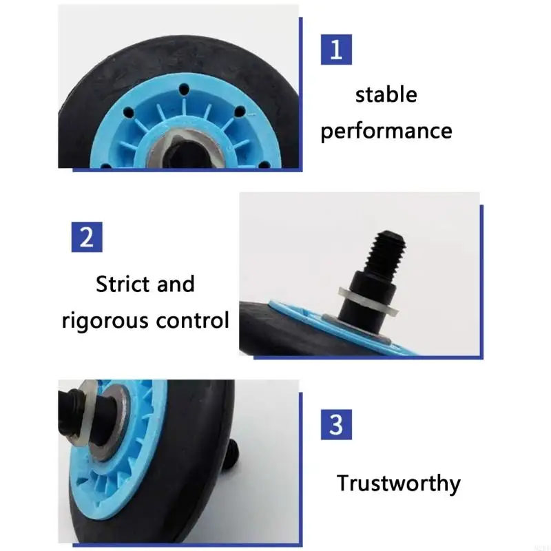 2025 Neue 4PCS-Trocknerreparatur Teil DC97-16782A Trockner Drum Roller Trockner Idler Rolly Trockner