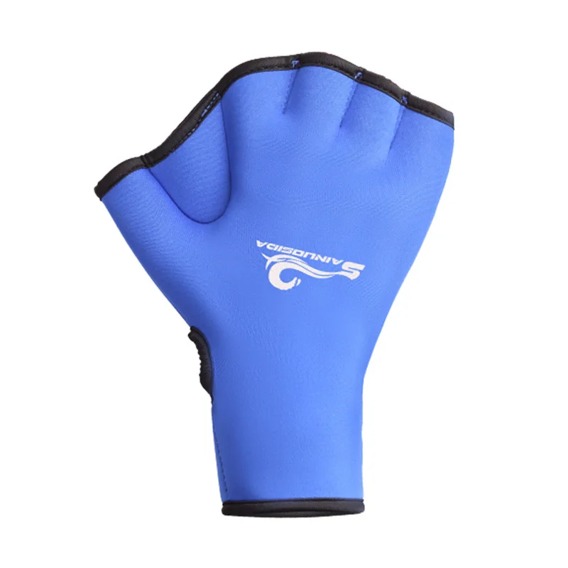 

Neoprene Aquatic Gloves Swim Training Gloves Webbed Swim Gloves Water Resistance Paddle Palm Webbed Scratch-Resistant Gloves