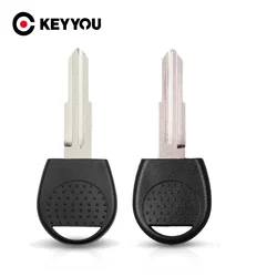 KEYYOU 3PCS Transponder Chip Auto Key Shell Case Cover dla Chevrolet AVEO Sail Lova