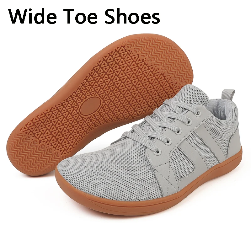 

Босиком, мужские прогулочные кроссовки с широким носком, унисекс, минималистичная обувь с нулевым падением, кросс-тренажер, женская обувь босиком, большой размер