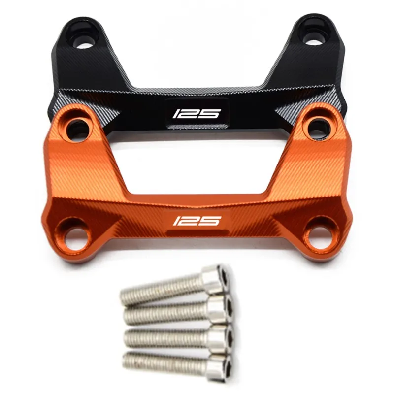 For DUKE 125 200 250 390 DUKE 2006 - 2017 2018 2019 2020 2021 2022 2023 Motorcycle Accessories Handlebar Risers Top Cover Clamp