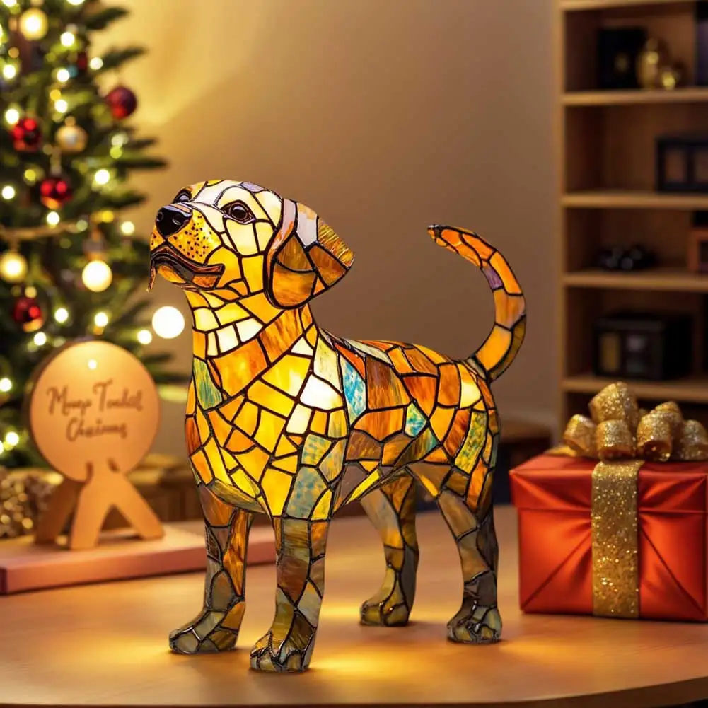 مصباح LED بجانب السرير من الراتنج على شكل حيوان لغرفة المعيشة وغرفة النوم