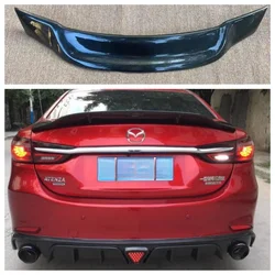 For Mazda 6 Atenza Spoiler 2014-2021 High Quality Carbon Fiber Material Car Rear Wing Rear Spoiler For Mazda 6 Atenza Spoiler