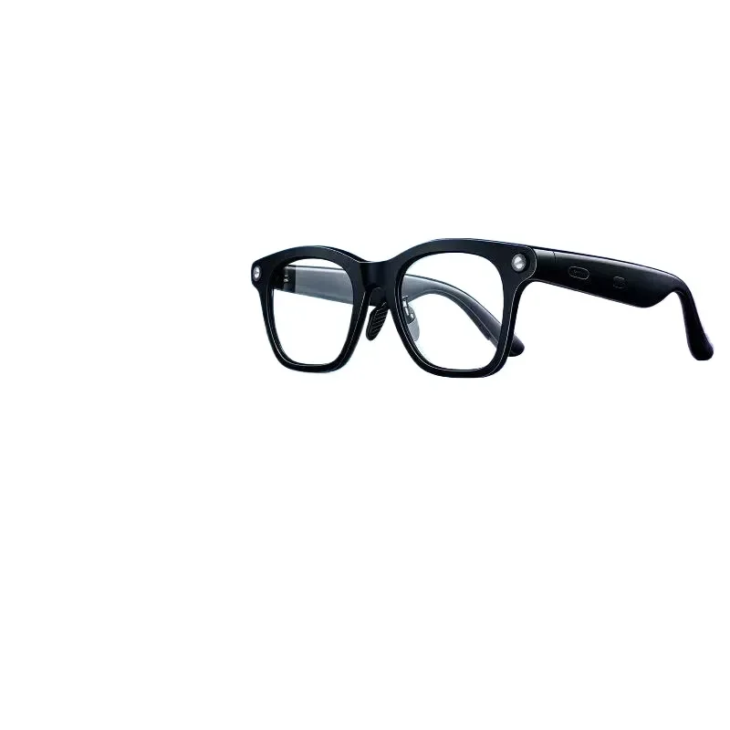 AI Smart Glasses with HD Camera Voice Recorder Meeting Transcription Assistant Message Reminder for Business Professionals