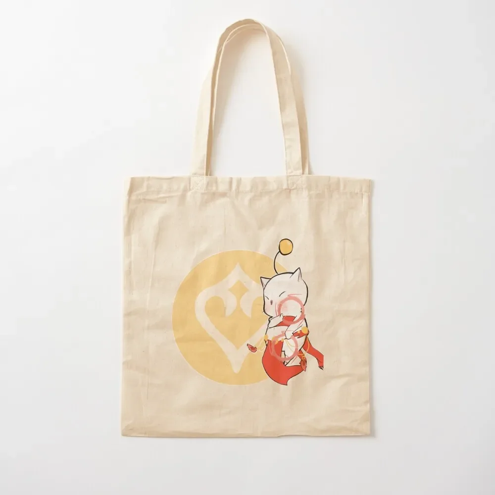

DANCER MOOGLE FFXIV Tote Bag Women's shopper bag Canvas shopping bag logo