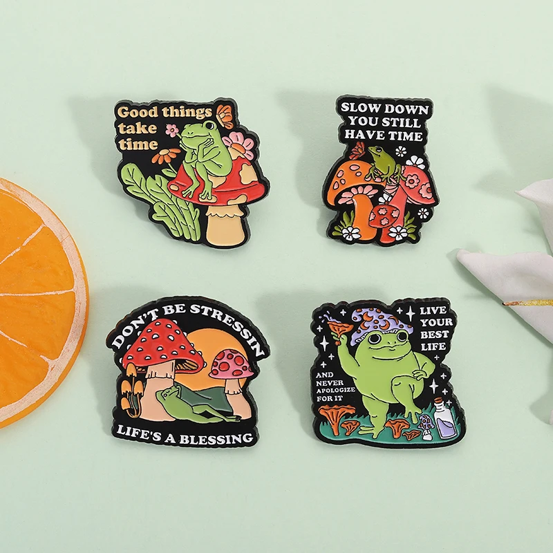 Autism Awareness Mental Health Enamel Pins Overthink Everything Social Anxiety Self-care Brooches Lapel Badge Jewelry Gifts