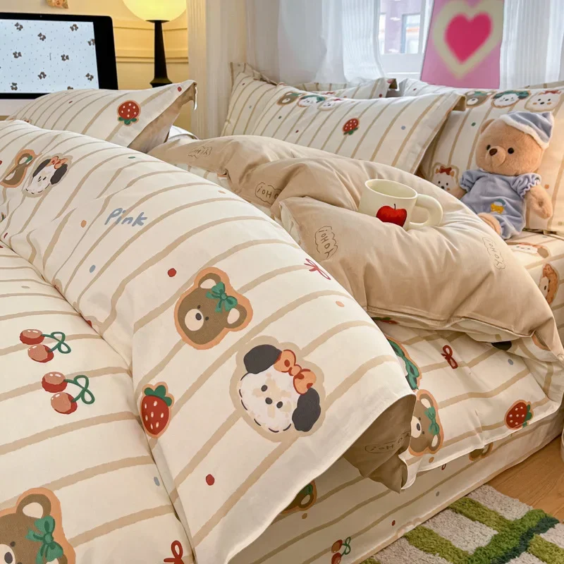 Pure cotton quilt cover single piece 150x200x230 single quilt cover cotton 2025 new printing small fresh single product series