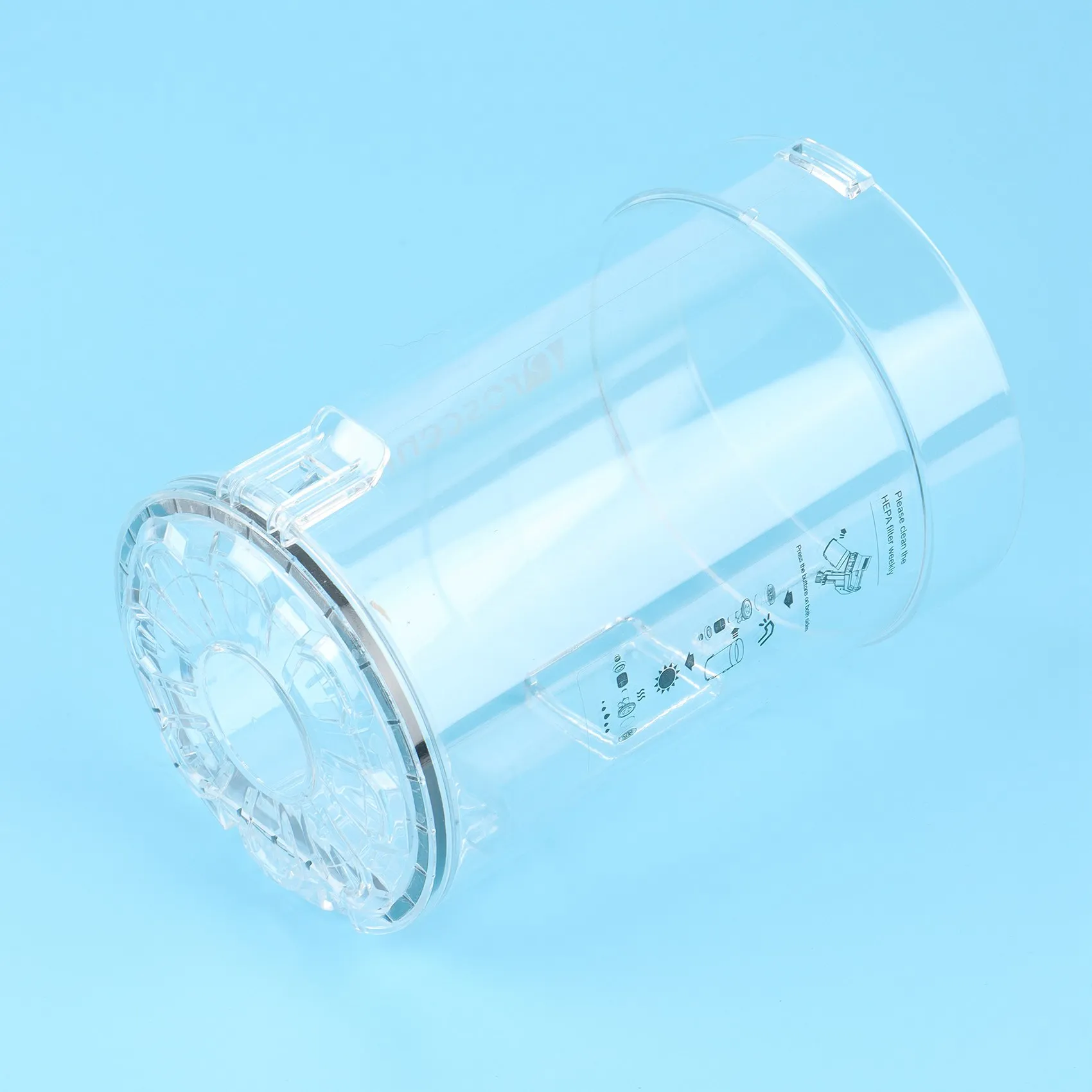 استبدال الملحقات الساخنة مناسب لدلو الغبار للمكنسة الكهربائية الروبوتية Proscenic P10 P11 (باستثناء مجموعة الفلتر)