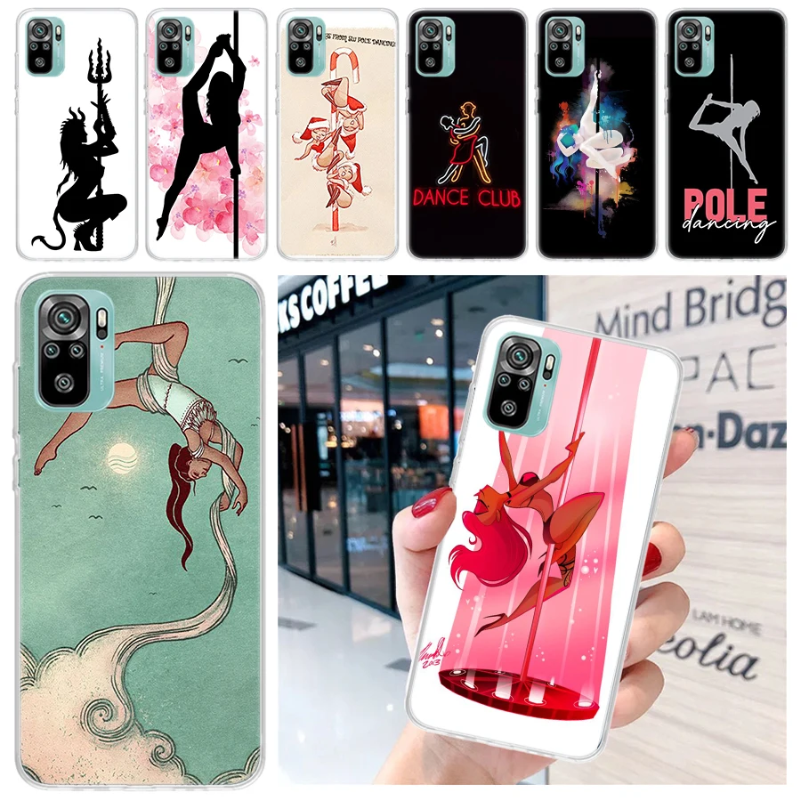 Pole Dancer Dancing Soft Phone Case for Xiaomi Redmi 12 12C 9 9A 9C 9T 10 10A 10C 8 8A 7 7A 6 6A K20 Pro K40 Cover Coque