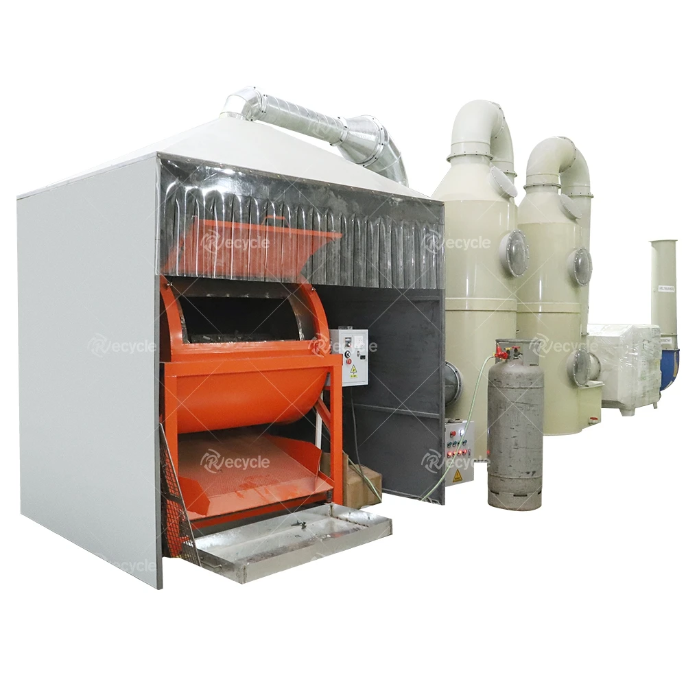 Integrated E-Waste PCB Recovery Machine Full Auto Printed Circuit Board Processing Plant