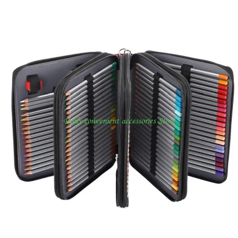 97QB أكياس تخزين قلم قلم رصاص عالية السعة 168 قلم قلم قلم قلم ملون متعدد الوظائف. #1
