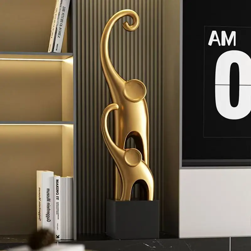 for-71X17CM Elephant Entrance Hall Ornaments Attract Wealth the House Light Luxury High-end Large Floor-standing Decoration）