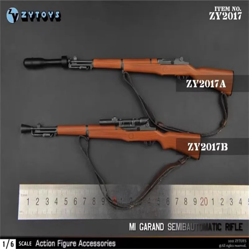 

ZYTOYS ZY2017 1/6 M1 Garand Model Accessories Not Launchable Fit 12'' Action Figure In Stock