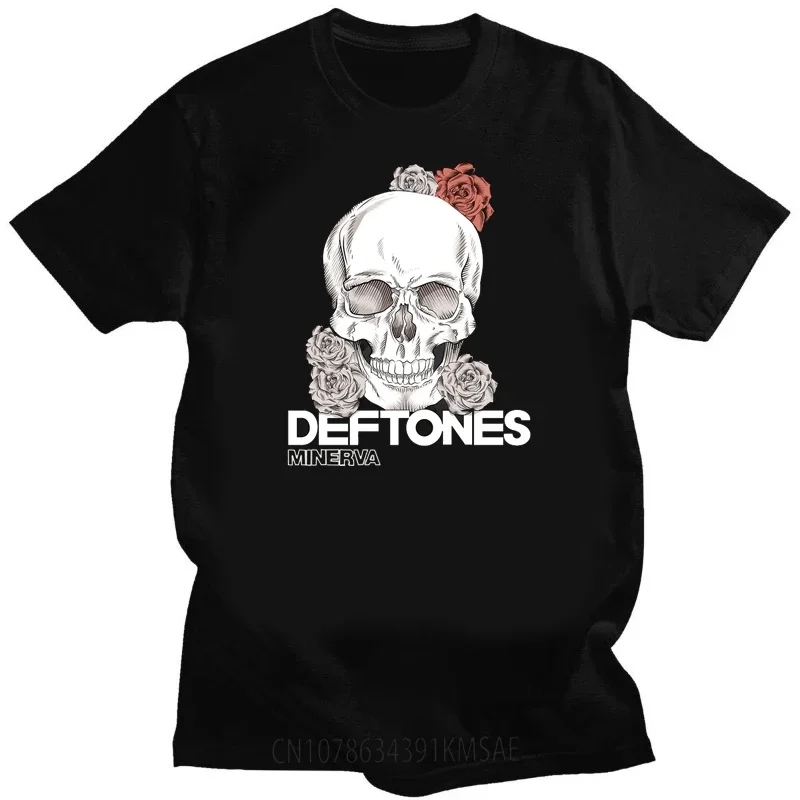 Deftones T Shirt Men New Printed Alternative Metal Rap Printed T-shirt Short Sleeve Rock Women Top Tees