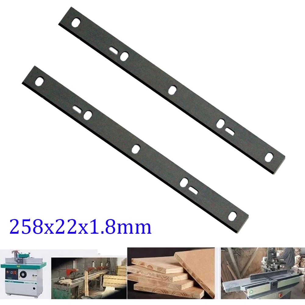 2PCS/set HSS Planer Blades For Scheppach HMS1080 HMS1050 HMS1070 Gűde 254 High Speed Steel Woodworking Tool Parts