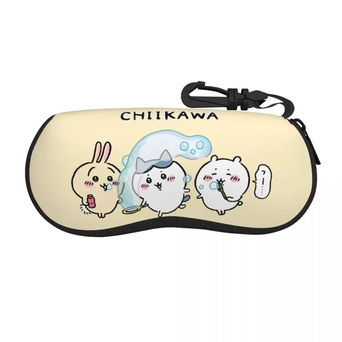 

Милый чехол для очков Chiikawa Kawaii с принтом, японский дизайн, защита для очков, винтажная коробка для очков