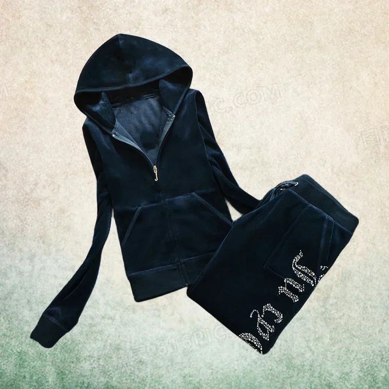 's Sweatshirt en broek Twee Juicy elet trainingspak voor dames 2-delige set Nieuw 2025 Cosson Cosziy