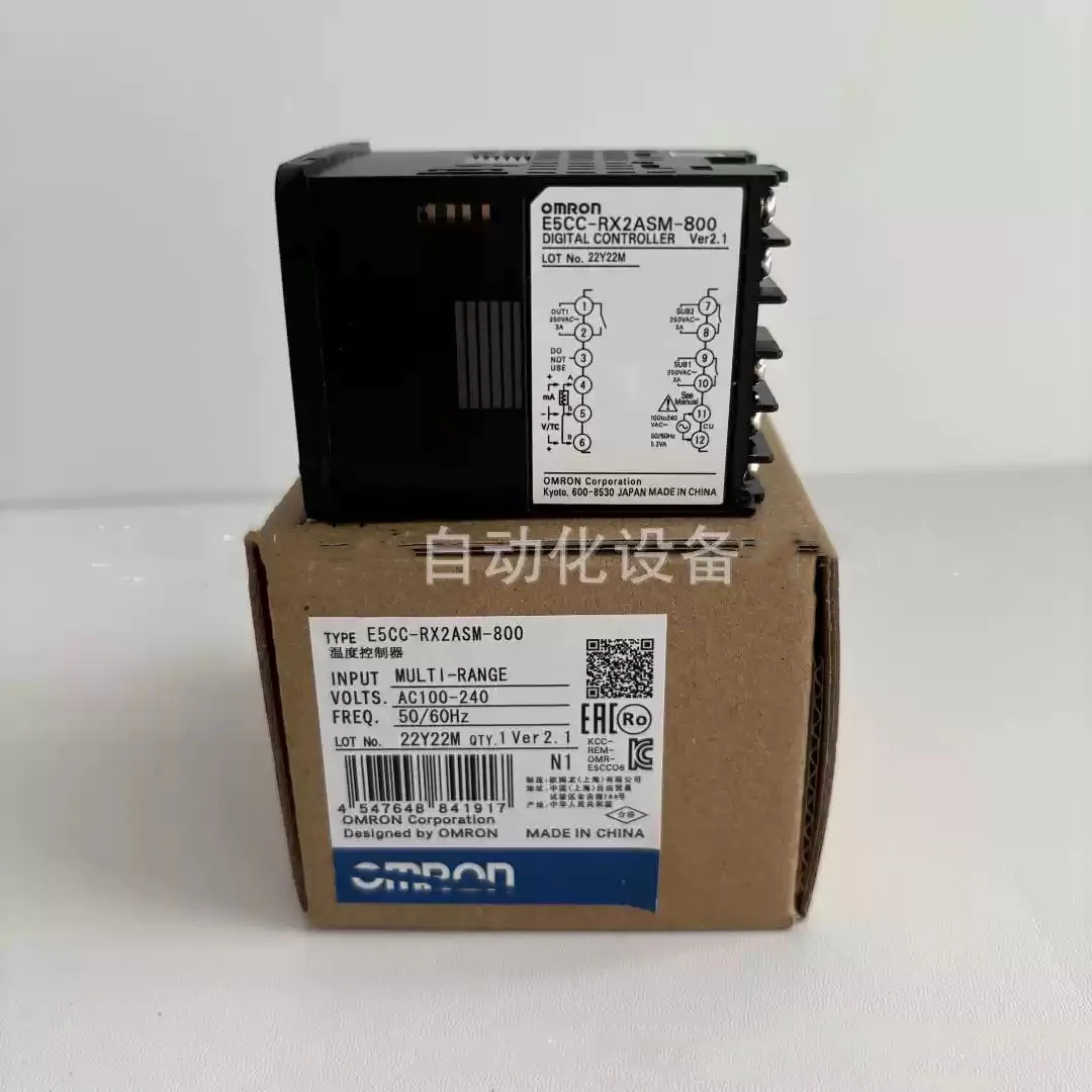 1PCS E5CC-RX2ASM-800 100-240 NEU 100% Qualitätssicherung