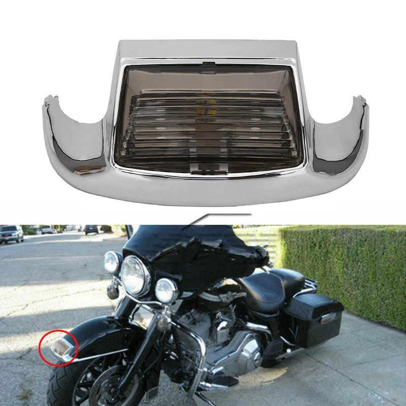 

Front Fender Tip LED Light Fit For Electra Touring Glide FLHT/FLT/FLHS