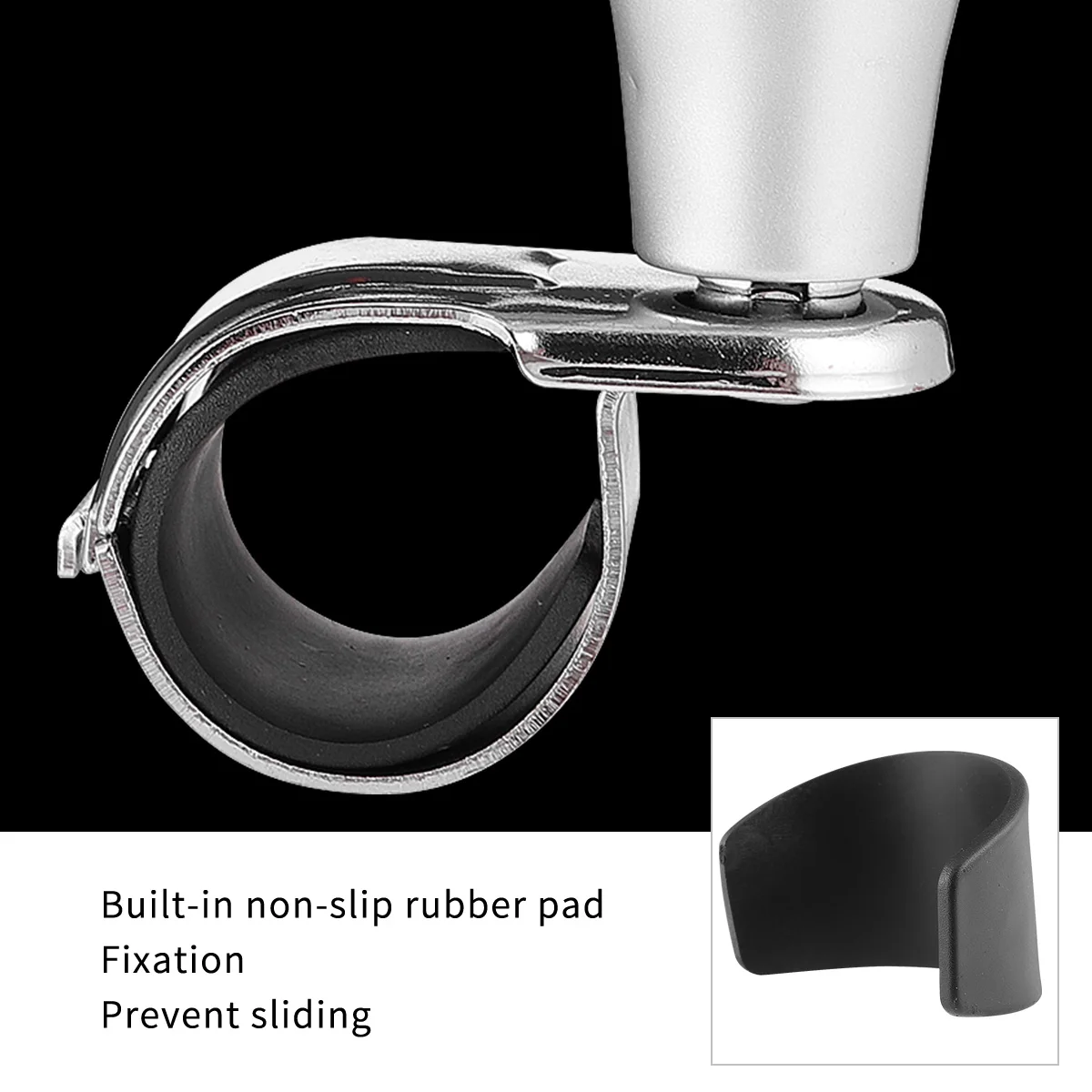 

Steering Wheel Assist Ball Black Engineering Plastic Universal Turntable Part Knob Car Steering Accessories Easy Install