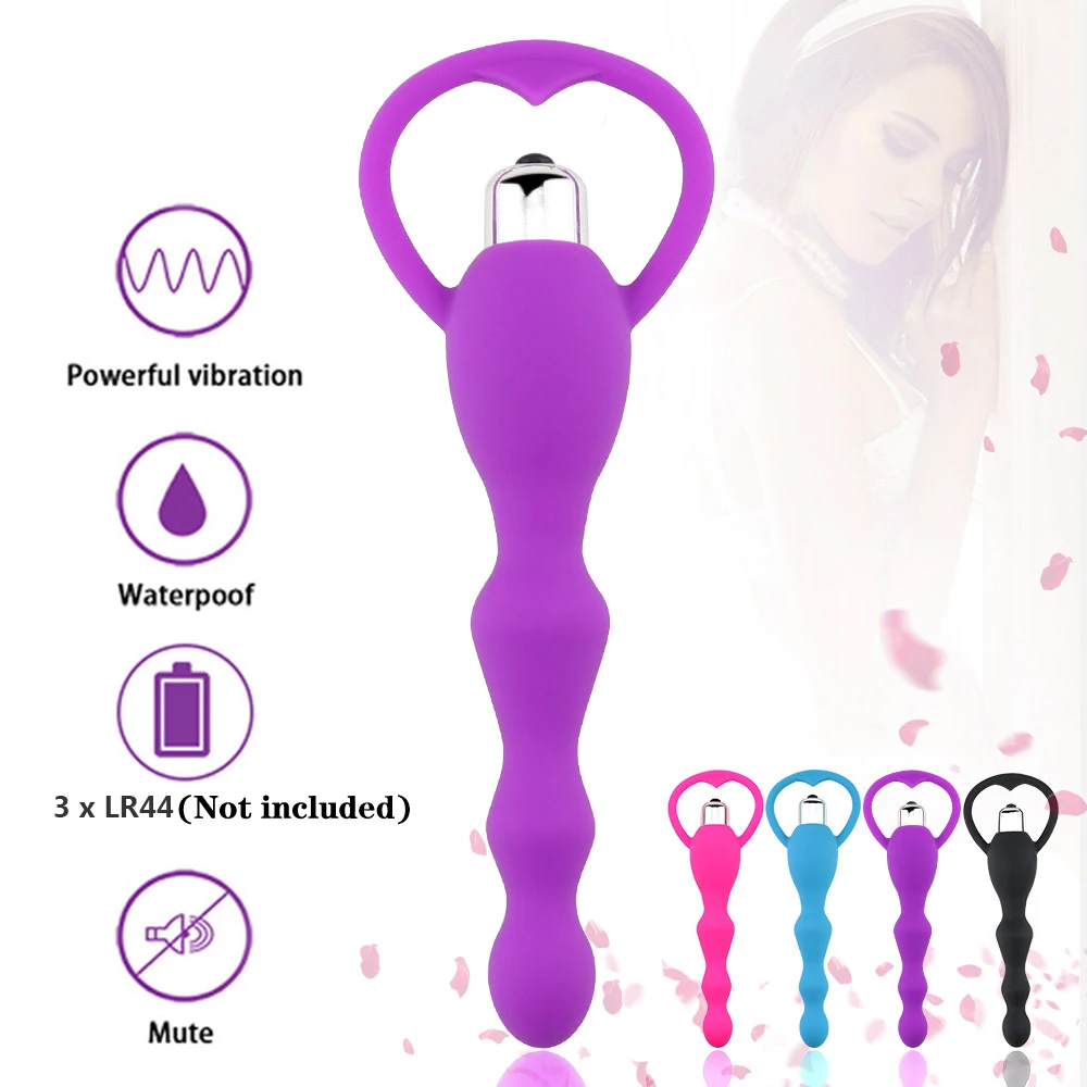 1/10 Modes Masturbator Sex Toy for Women Anal Vibrator Soft Silicone Plugs Dildo Couple Butt Plug Silicone Adult Products 18+