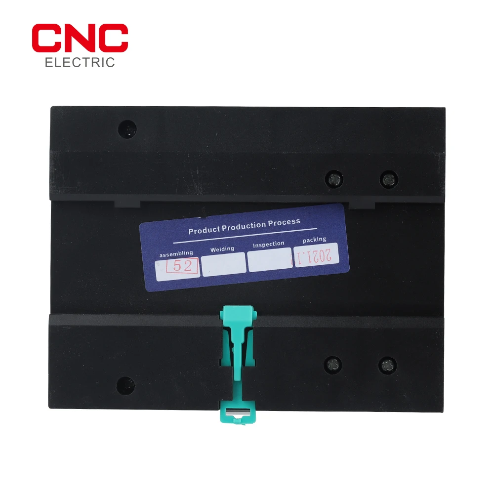 CNC 3P 63A/100A Din Rail 3 Phase ATS Dual Power Automatic Transfer Switch Electrical Selector Switches Uninterrupted Power