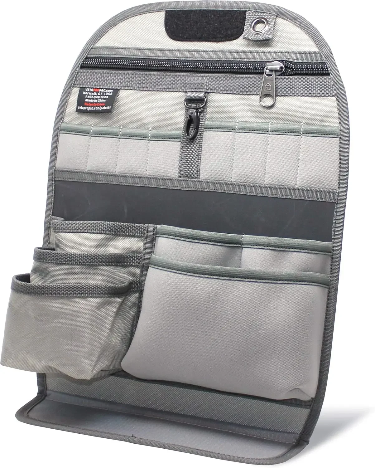 Cool black technology: TECH PAC (black) technical backpack, showing the integration of technology and fashion.