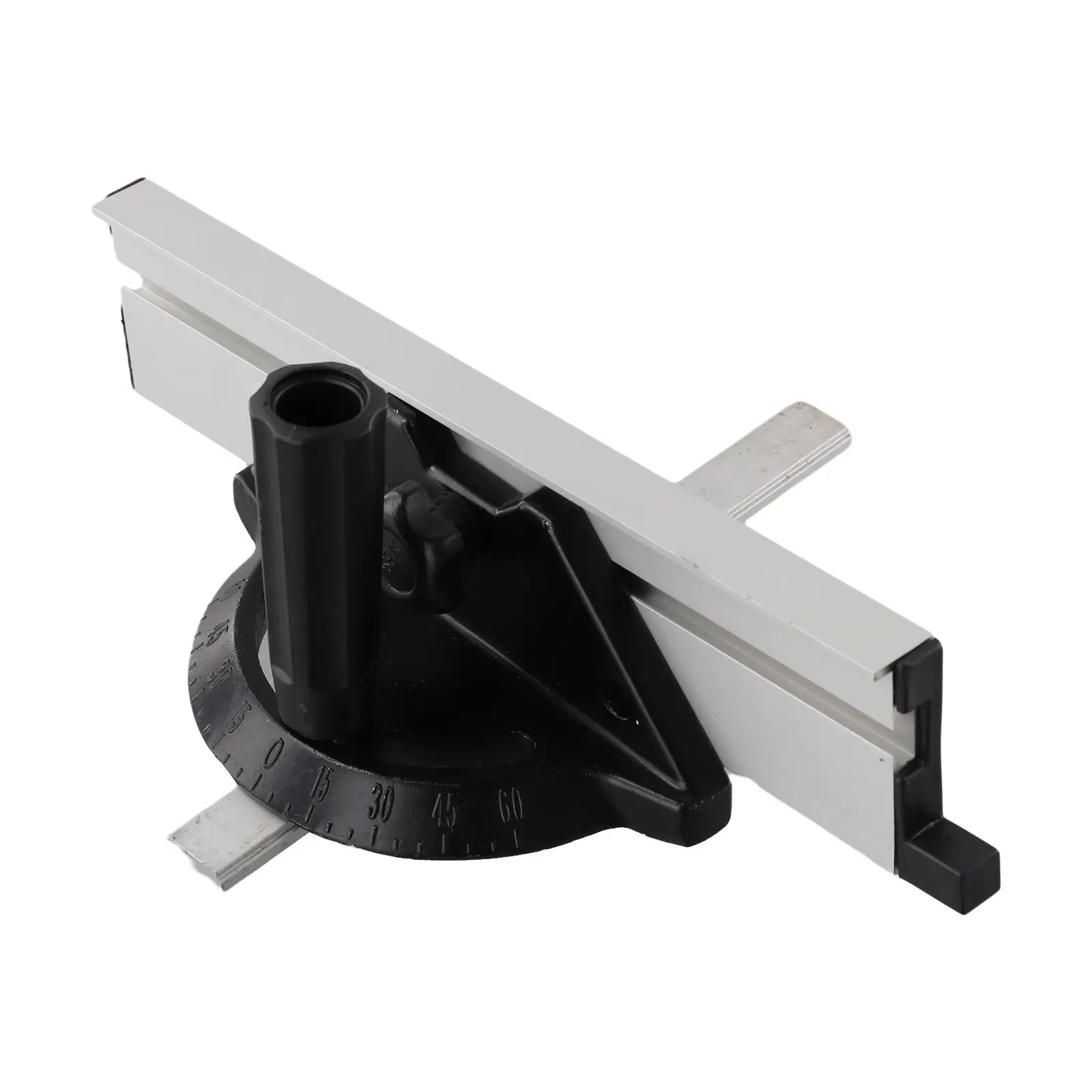 Régua de placa angular, medidor de esquadria, liga de alumínio, faça você mesmo para serra de mesa, bloco de pressão multifuncional, sistema de cerca, ferramentas para trabalhar madeira
