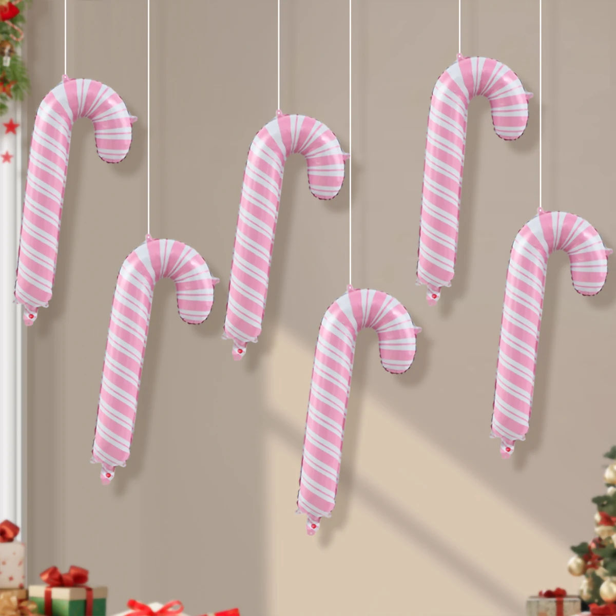 Weihnachten Hund Ballon Dekoration Decke hängende Stücke Hintergrund Wand Party kleine Geschenke 1 Set 15-teilig