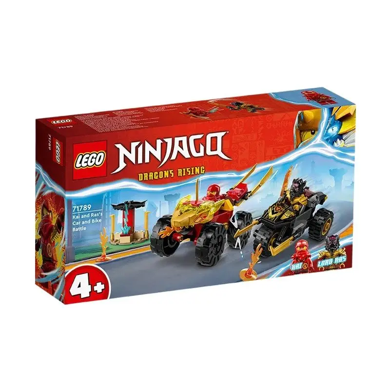 LEGO Ninjago Phantom Ninja Series 71789 Car And Motorcycle Battle With Las Building Block Toys