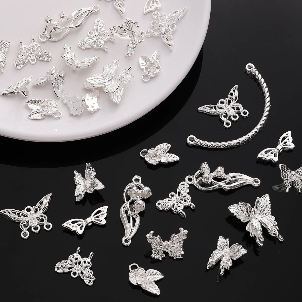 1-5 шт., бусины из сплава, вин – обзор и цена Vintage Fashion Earrings