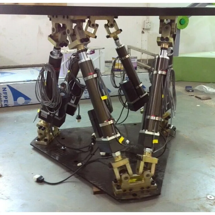 TLF Elektrische Zylinderantriebe, Simulator, allgemeiner Zylinder, Aluminiumlegierung, Direktmontage, 6-teiliges Hexapod-Bewegungsplattform, lineares Moto