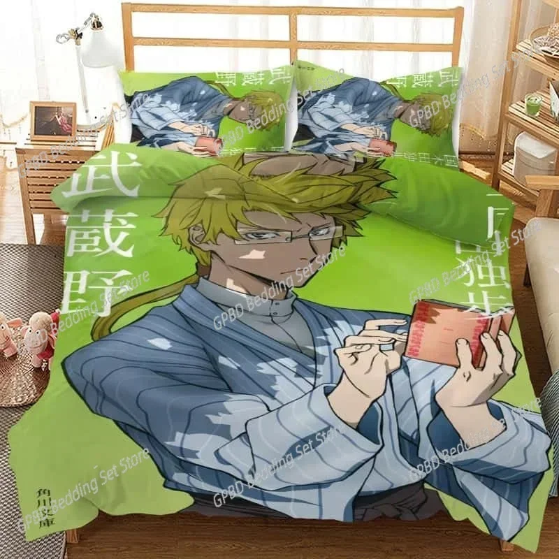 Bungo Stray Dogs 3D NEW Duvet Cover Pillowcase Bedding Set Adult Boy Girl Bedroom Decoration Children Single Double Large 6