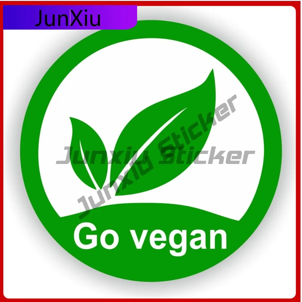 

Go Vegan Stylish Exterior Vehicle Accent Ideal On Suv Truck Camper Exterior Surfaces Stickers Decoration Outdoor