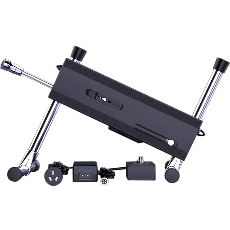 120W 24V DC Reciprocating Linear Actuator, 3-8cm Adjustable Stroke Telescopic Motor with Wired Control