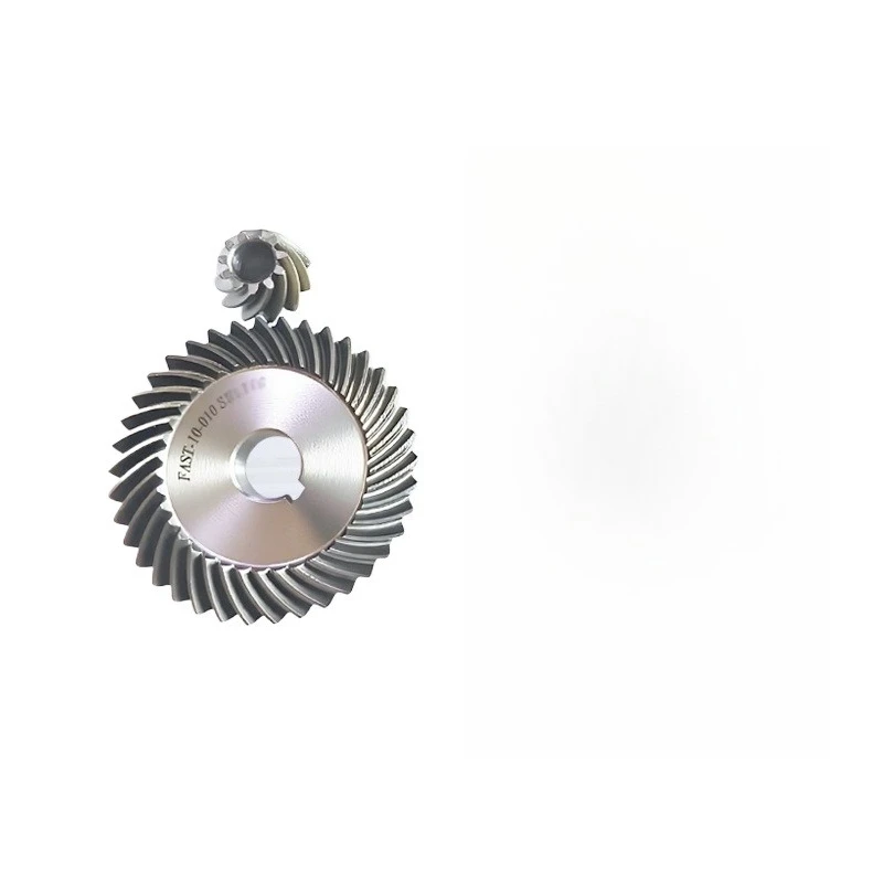 For Spiral Bevel Gear Machining Precision 90 Degree Combined Transmission Spare Parts Spiral Bevel Gear Arc Teeth