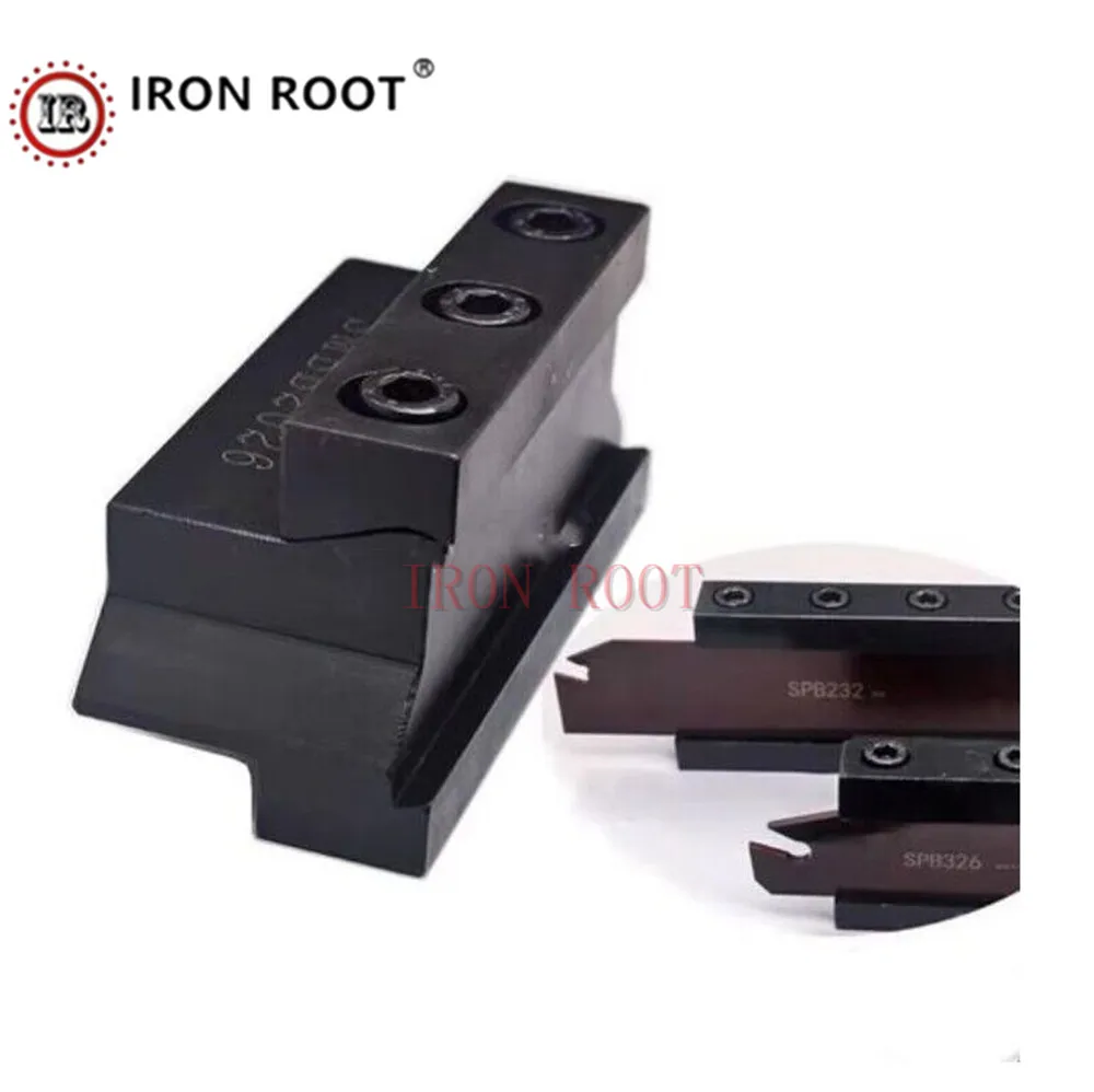 IRON ROOT 1P SMBB2026,2032,2526,3232 CNC Lathe Cutting Tool Mechanical Tool Holder For SPB Grooving Tool Holder