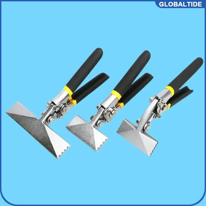 Sheet Metal Bending Pliers Hand Seamer Wide Jaw Straight 80mm Elbow 80mm Straight 150mm for Welding Clamps Crimping Pliers