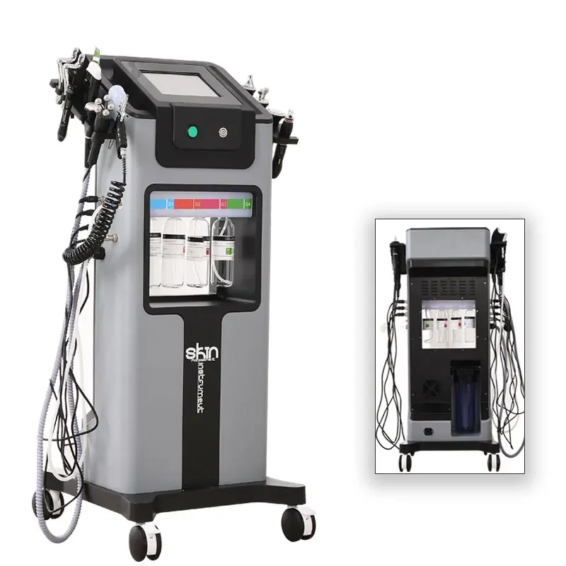 Black Pearl Skin Management Comprehensive Instrument for Beauty Salon Cleaning, Oxygen Injection, and Hydration