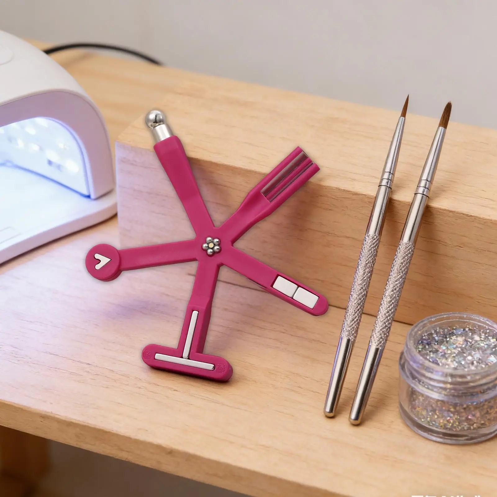 

Магнит для дизайна ногтей, многофункциональный магнитный инструмент для маникюра, DIY магнит для ногтей для салонов красоты, дома, путешествий, для женщин, девушек, жен, мам