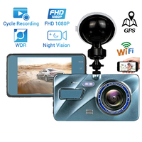 Car DVR WiFi Full HD 1080P Dash Cam Rear View Car Camera Drive Video Recorder Night Vision Dashcam GPS Parking Monitor Black Box