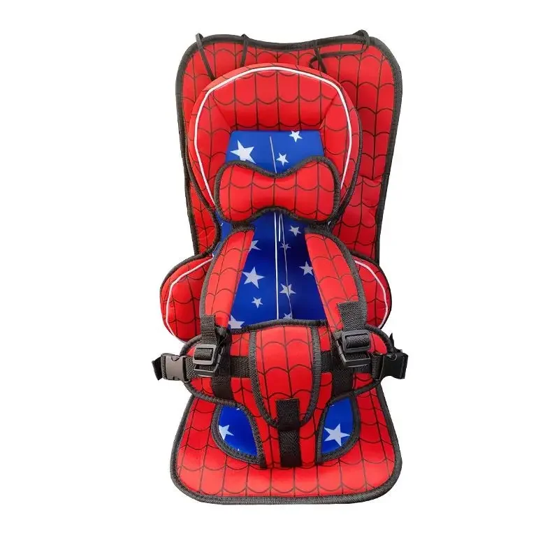 Child Safety Seat Mat for 6 Months To 12 Years Old Breathable Chairs Mats Baby Car Seat Cushion Adjustable Stroller Seat Pad